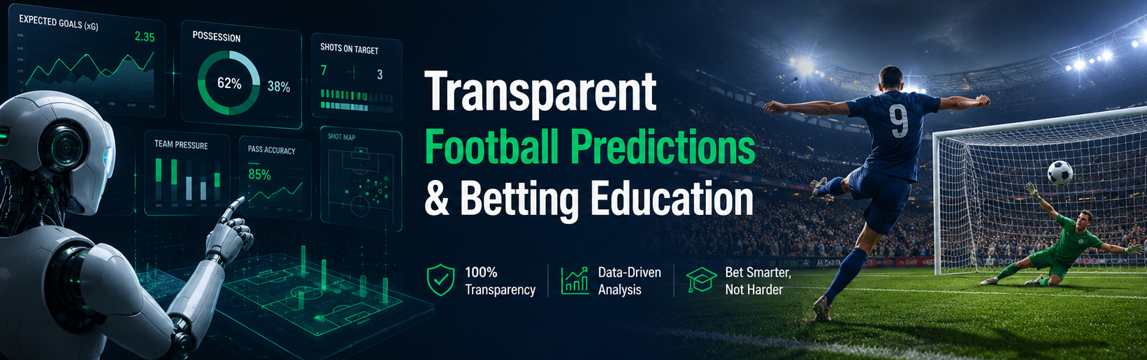 Transparent football predictions and betting education